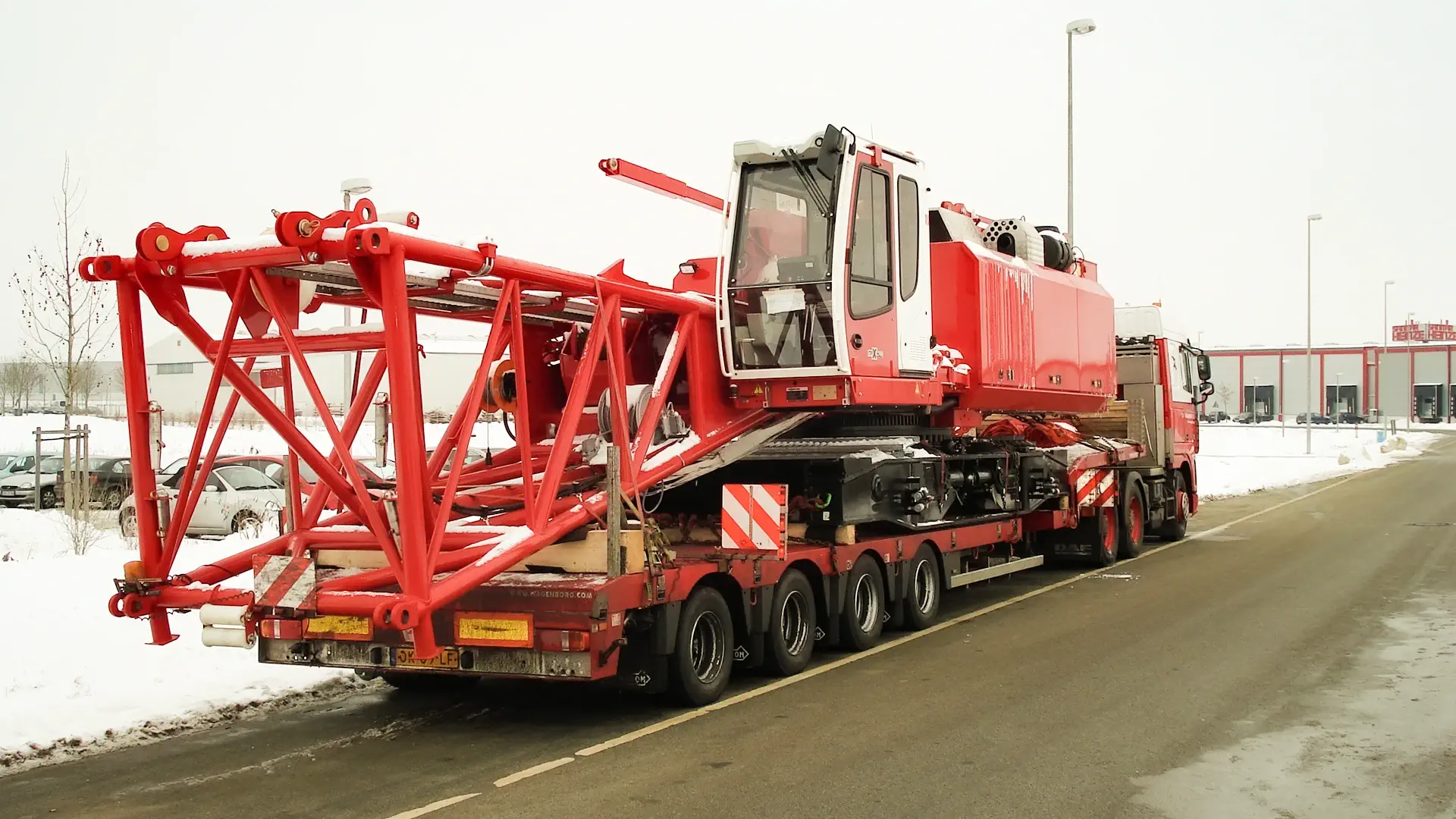 abnormal load transport Durham